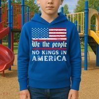 No Kings In America We The People Kids Hoodie thumb 2