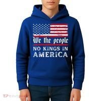 No Kings In America We The People Kids Hoodie thumb 4