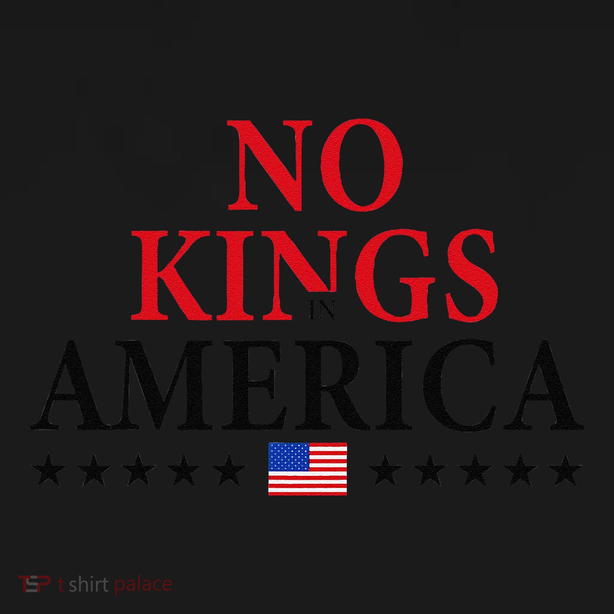No King In America 45 47 Democracy Usa Independence Saying Visor