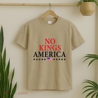 No King In America 45 47 Democracy Usa Independence Saying T-Shirt thumb 2