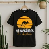 No Kangaroos In Austria Kangaroo Animal Lover Wildlife T-Shirt thumb 2