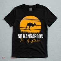 No Kangaroos In Austria Kangaroo Animal Lover Wildlife T-Shirt thumb 5