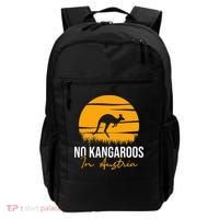 No Kangaroos In Austria Kangaroo Animal Lover Wildlife Backpack thumb 0