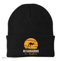 No Kangaroos In Austria Kangaroo Animal Lover Wildlife Beanie thumb 0