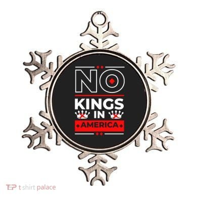 No Kings In America Democracy Court Ruling Saying Ornament