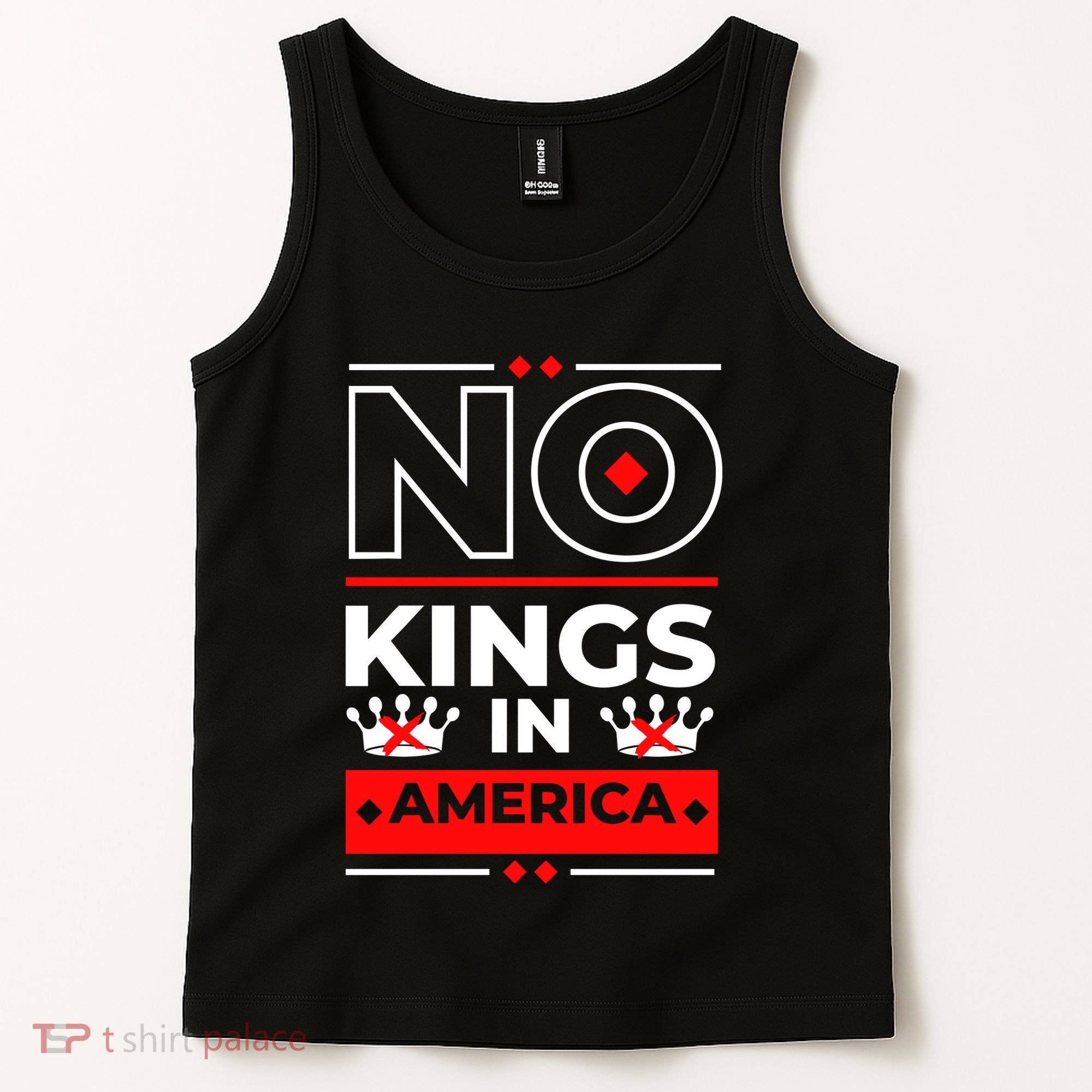 No Kings In America Democracy Court Ruling Saying Tank Top