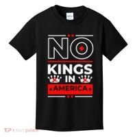 No Kings In America Democracy Court Ruling Saying Kids T-Shirt thumb 0