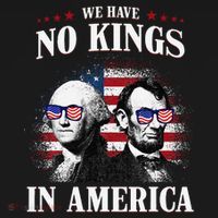 No Kings In America Democracy United States Independence Usa Women's Tank Top thumb 5