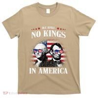 No Kings In America Democracy United States Independence Usa T-Shirt thumb 0