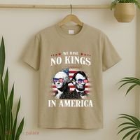 No Kings In America Democracy United States Independence Usa T-Shirt thumb 2