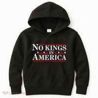 No Kings In America Kids Hoodie thumb 0