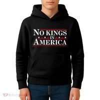 No Kings In America Kids Hoodie thumb 4