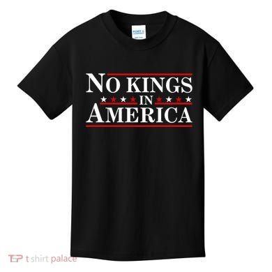 No Kings In America Kids T-Shirt