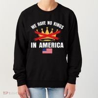 No Kings In America Court Ruling Protest Save Democracy Usa Women's Sweatshirt thumb 0