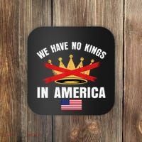 No Kings In America Court Ruling Protest Save Democracy Usa Coaster thumb 0