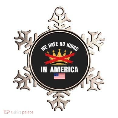 No Kings In America Court Ruling Protest Save Democracy Usa Ornament
