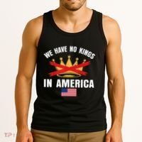 No Kings In America Court Ruling Protest Save Democracy Usa Tank Top thumb 3