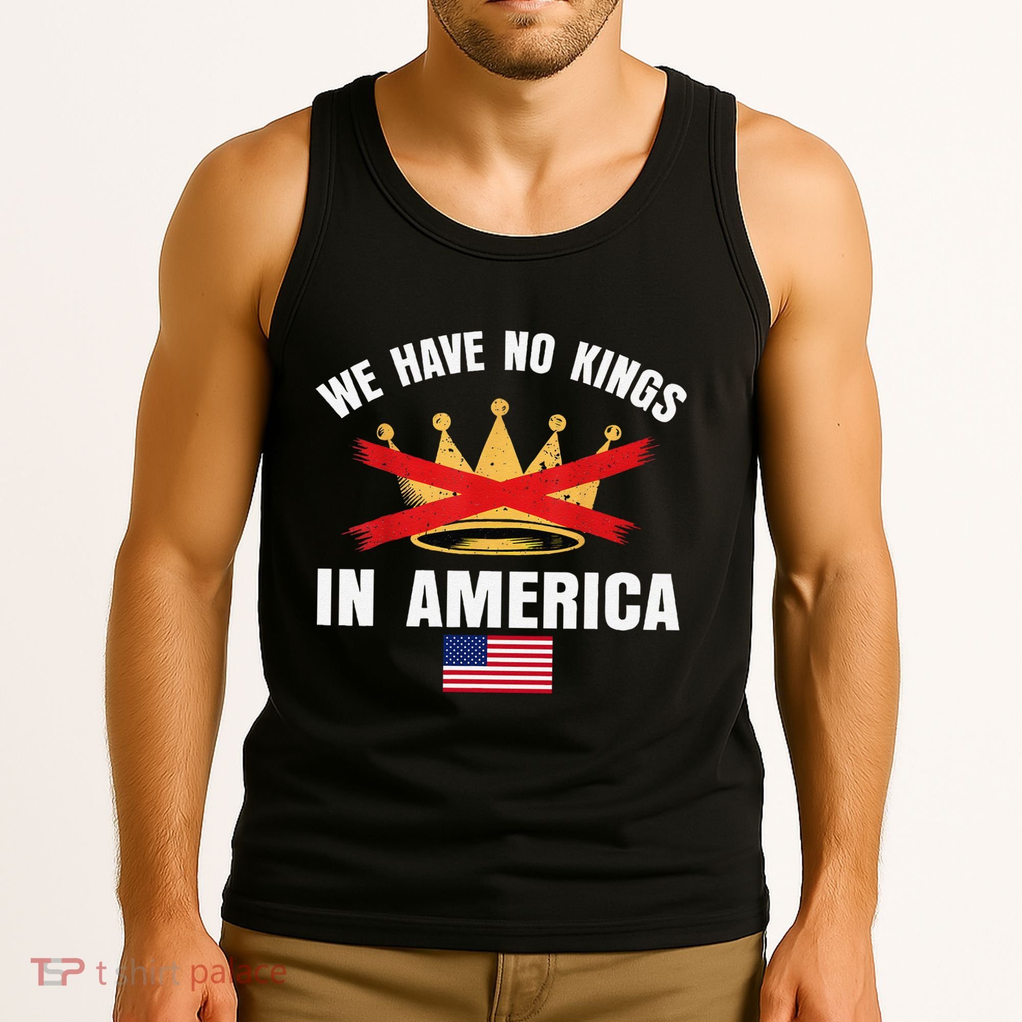 No Kings In America Court Ruling Protest Save Democracy Usa Tank Top