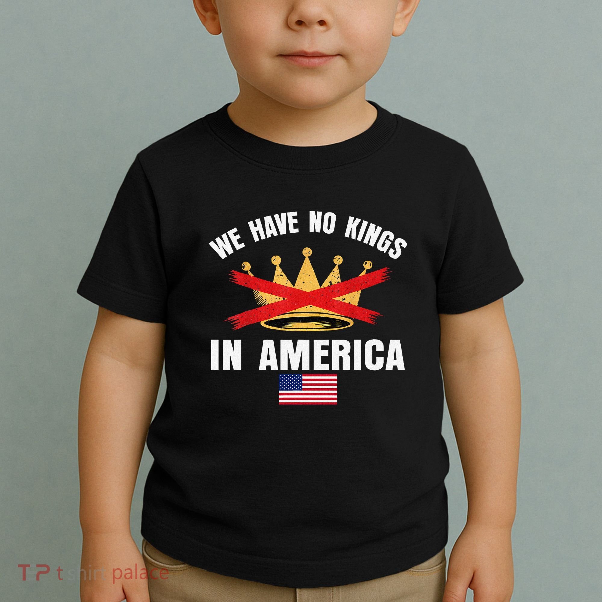 No Kings In America Court Ruling Protest Save Democracy Usa Toddler T-Shirt