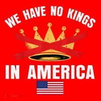 No Kings In America Court Ruling Protest Save Democracy Usa Santa Hat thumb 1