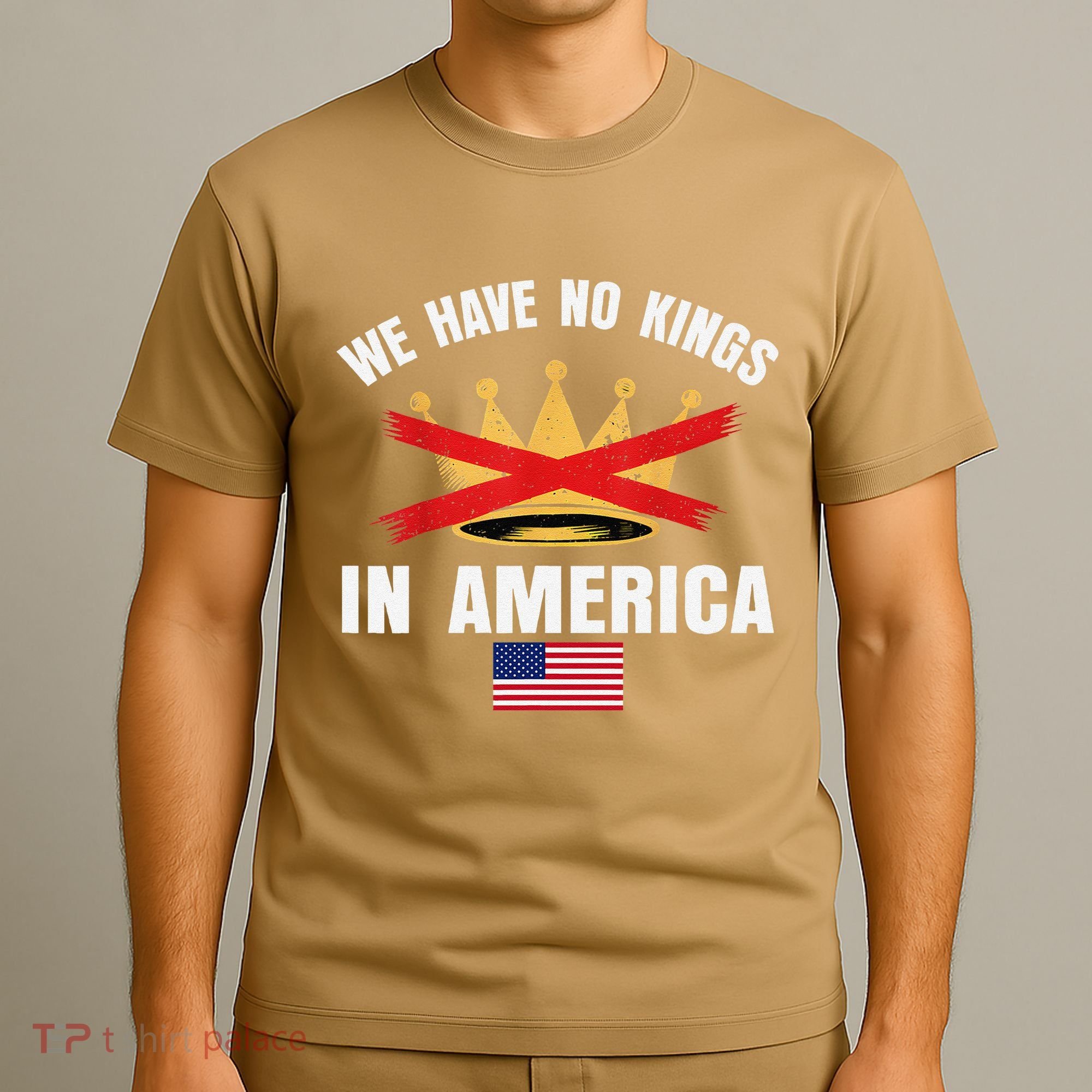 No Kings In America Court Ruling Protest Save Democracy Usa T-Shirt