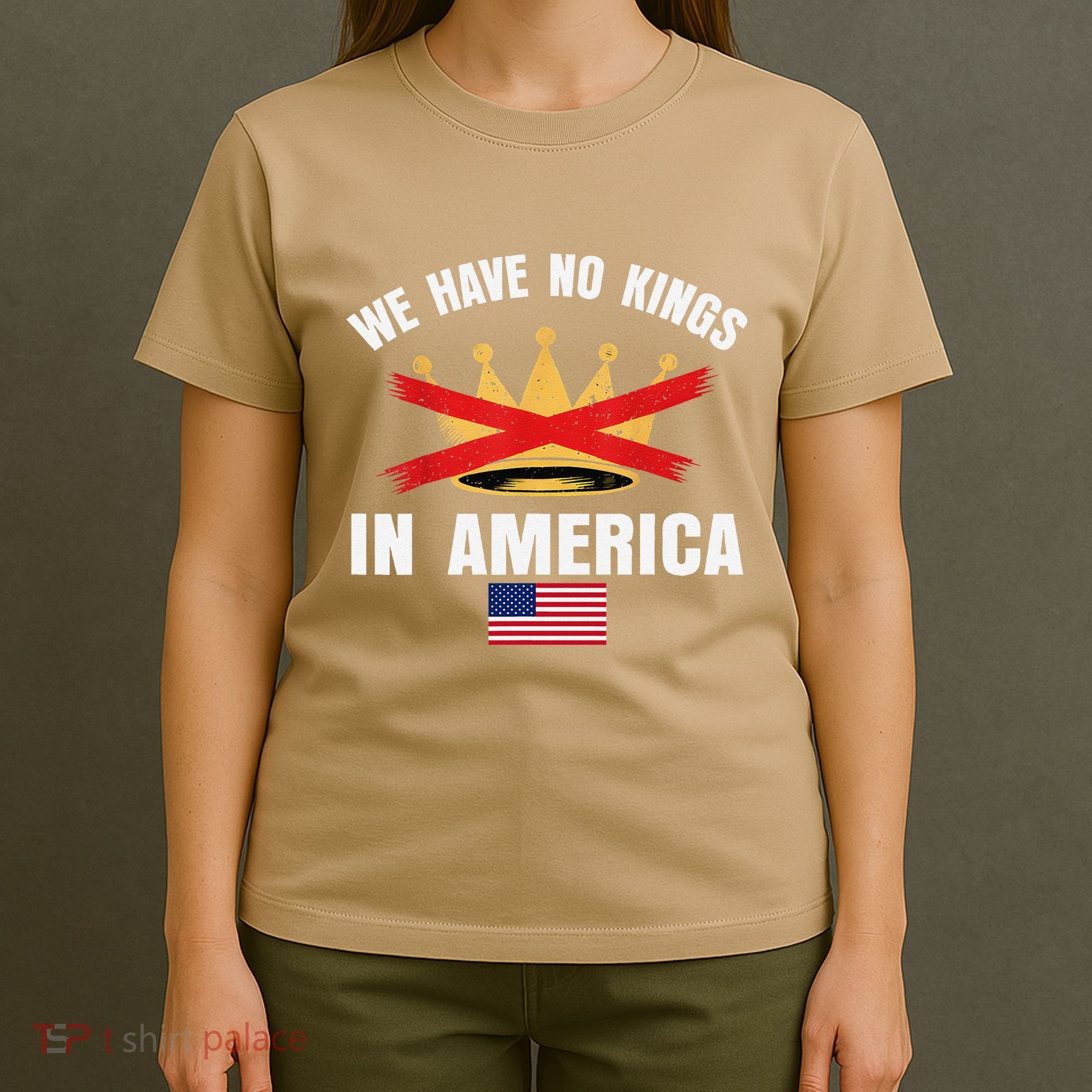 No Kings In America Court Ruling Protest Save Democracy Usa T-Shirt