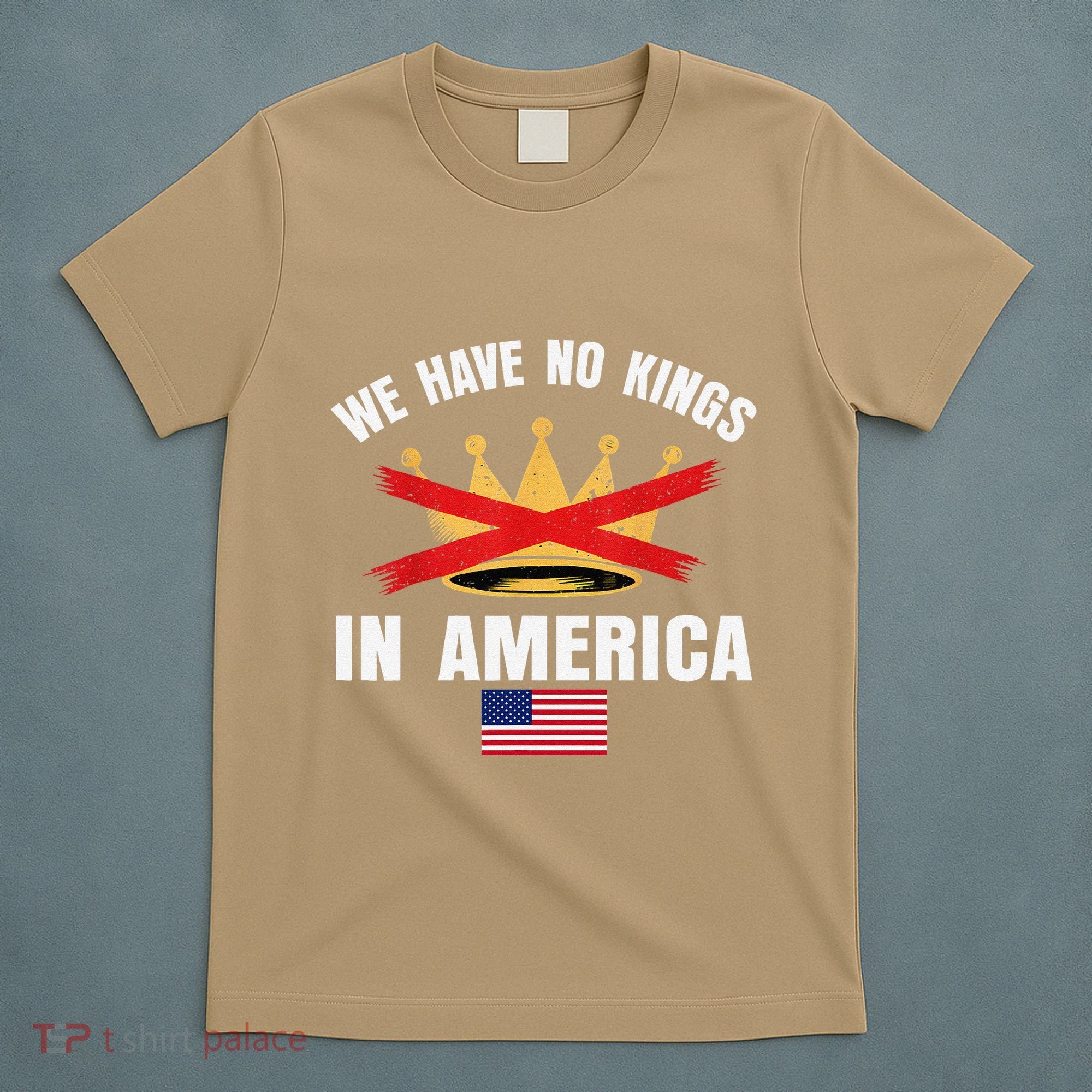 No Kings In America Court Ruling Protest Save Democracy Usa T-Shirt
