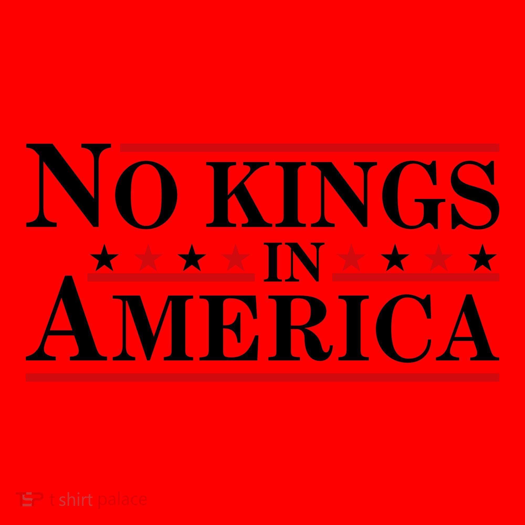 No Kings In America Santa Hat