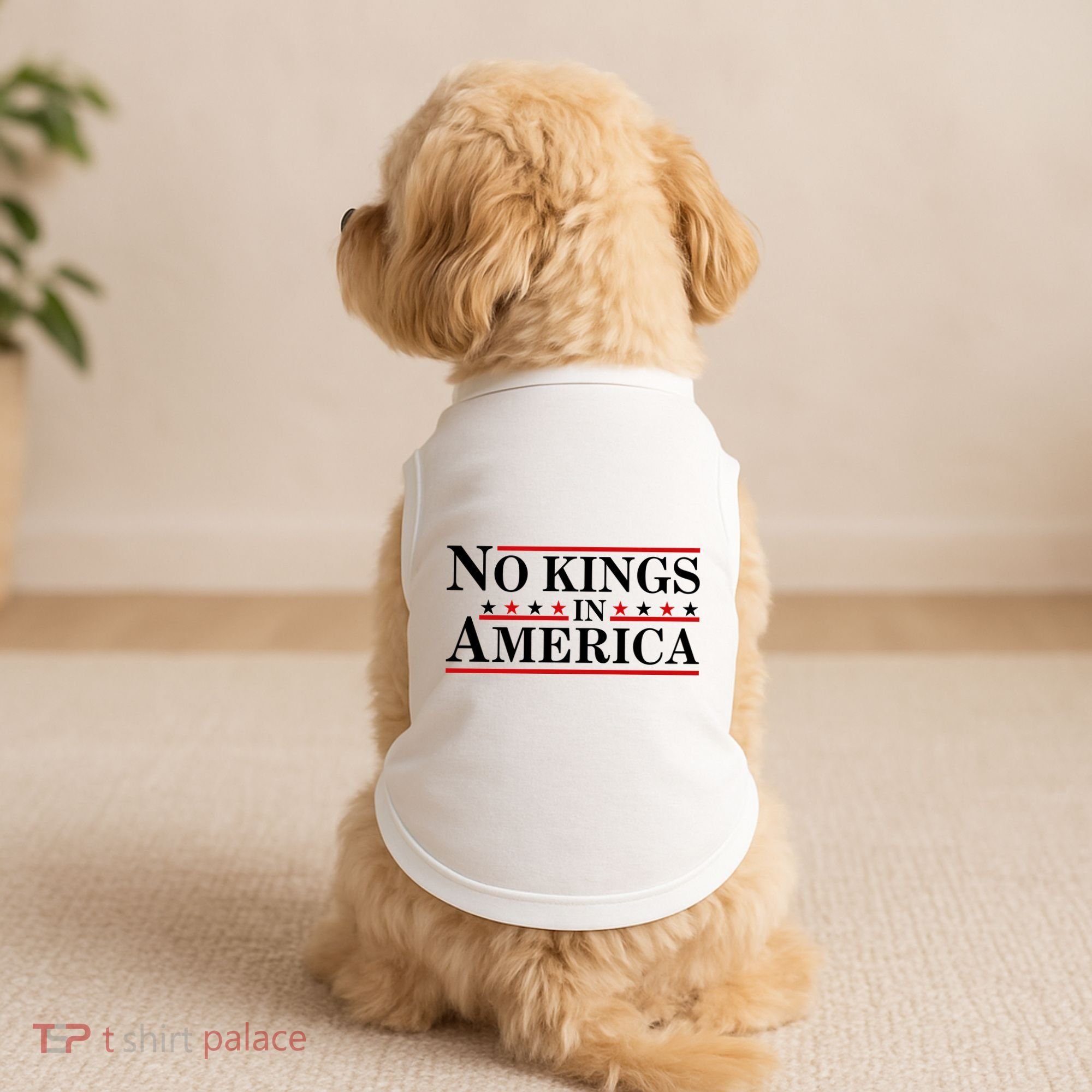 No Kings In America Doggie Tank