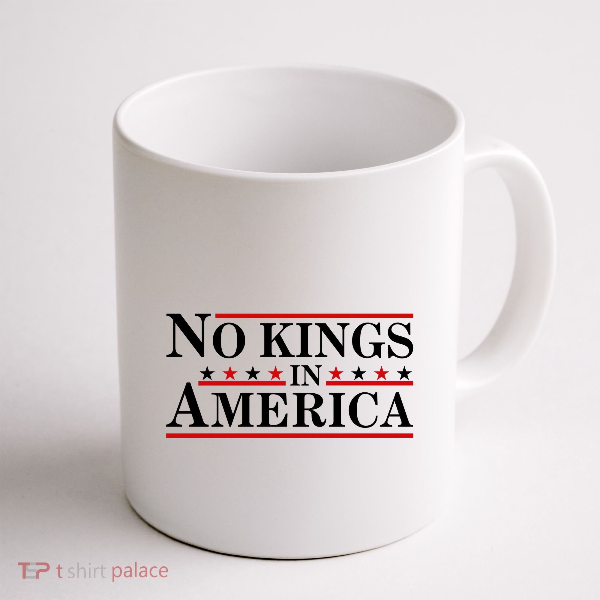 No Kings In America Coffee Mug