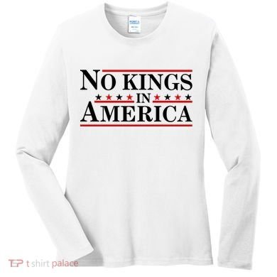 No Kings In America Women's Long Sleeve Shirt