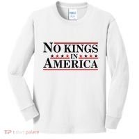 No Kings In America Kids Long Sleeve Shirt thumb 0