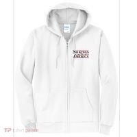 No Kings In America Full Zip Hoodie thumb 0