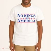 No Kings In America Tall T-Shirt thumb 2