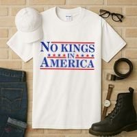 No Kings In America Tall T-Shirt thumb 3