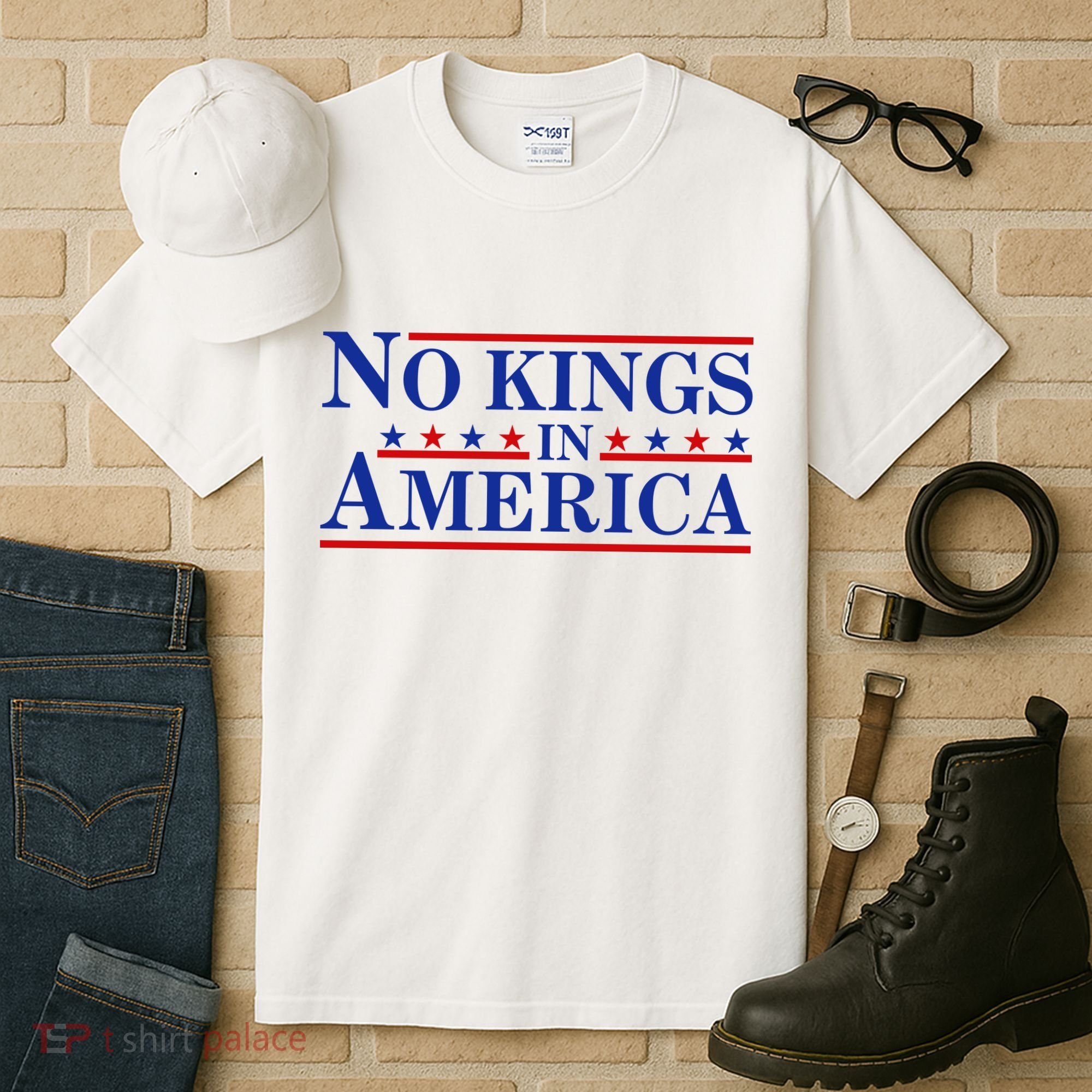 No Kings In America Tall T-Shirt
