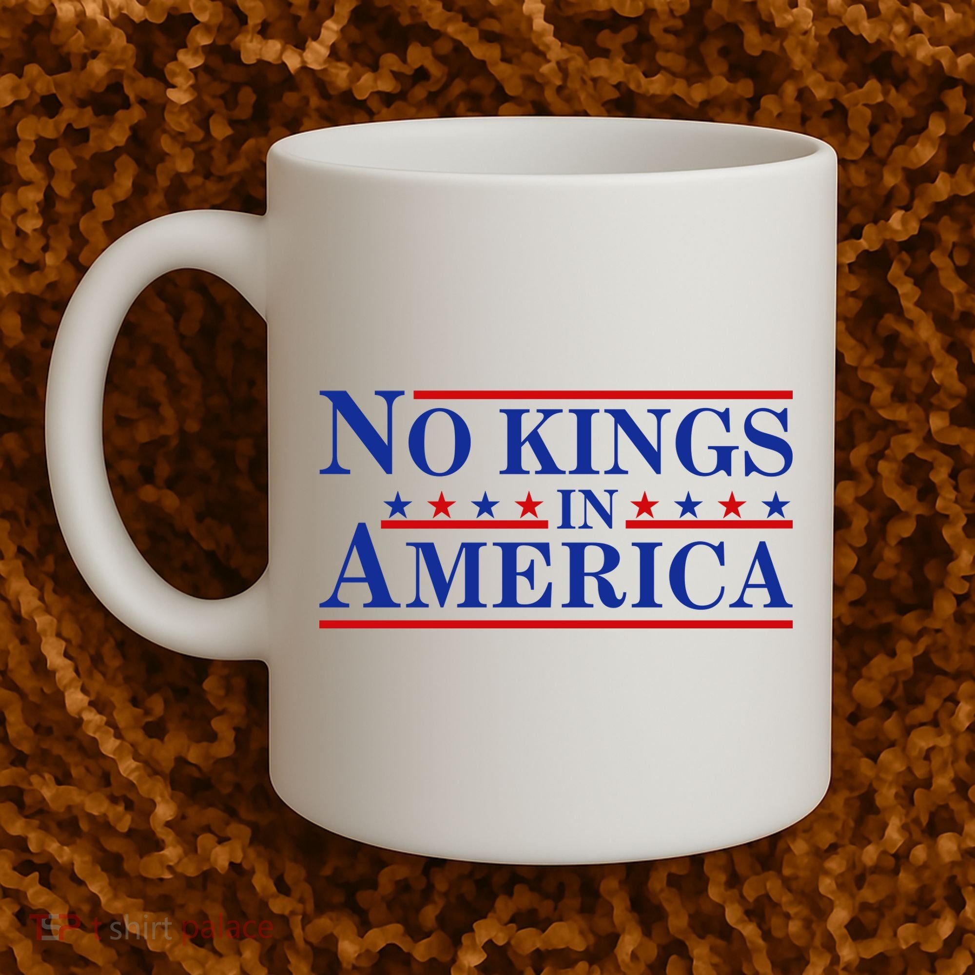 No Kings In America Coffee Mug