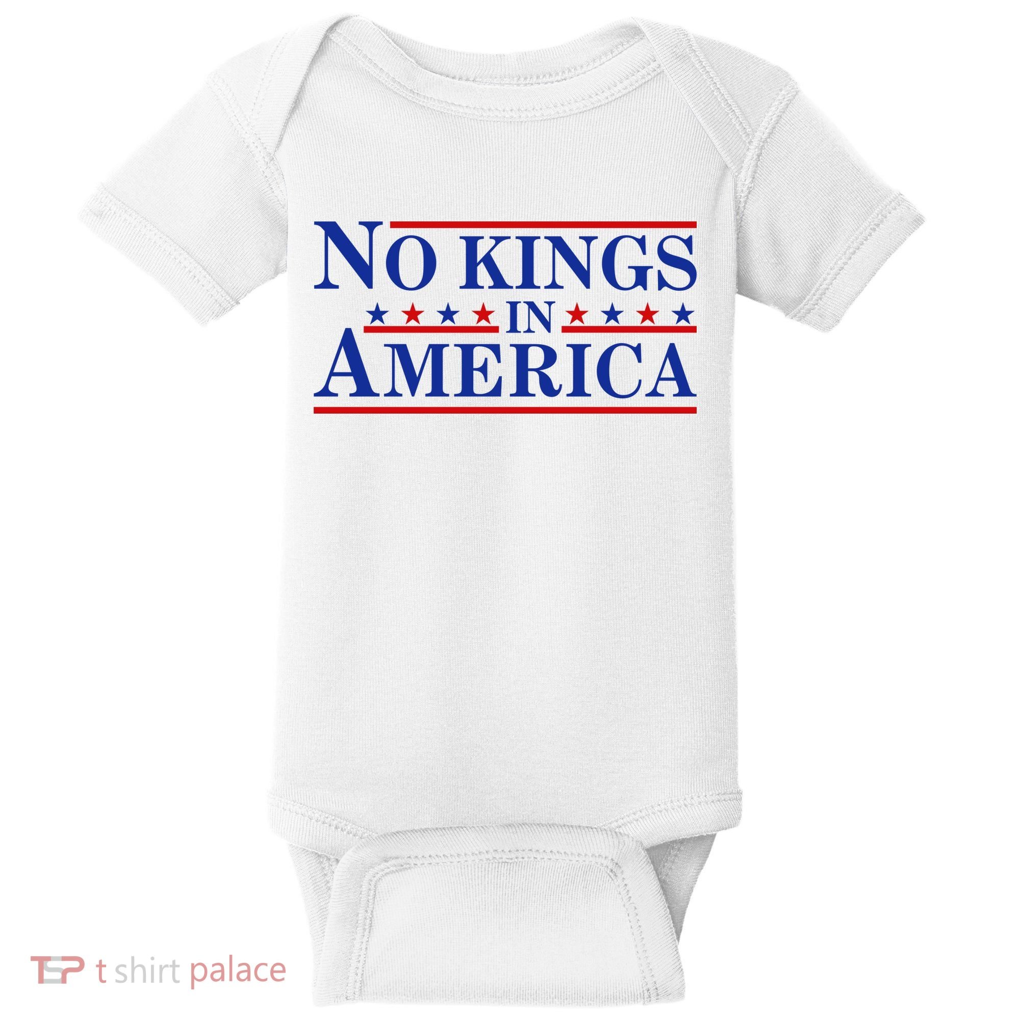 No Kings In America Baby Bodysuit