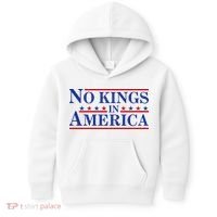 No Kings In America Kids Hoodie thumb 0