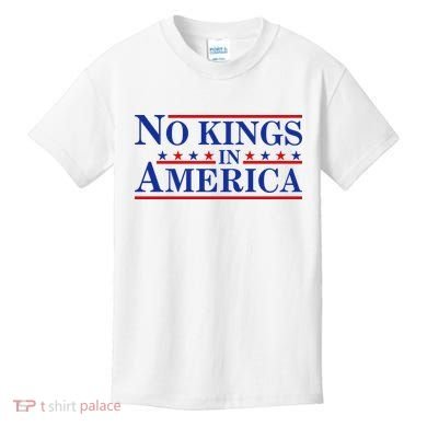 No Kings In America Kids T-Shirt