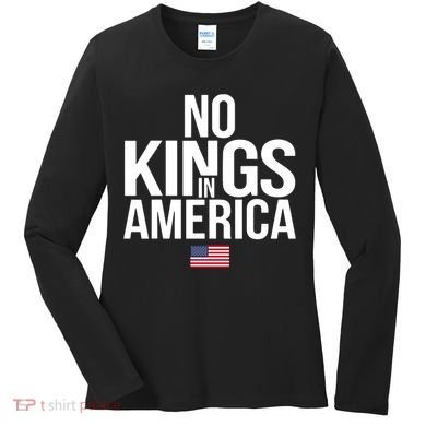 No Kings In America Women's Long Sleeve Shirt