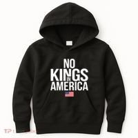 No Kings In America Kids Hoodie thumb 0