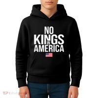No Kings In America Kids Hoodie thumb 4