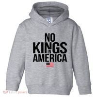 No Kings In America Toddler Hoodie thumb 0