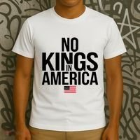 No Kings In America T-Shirt thumb 3