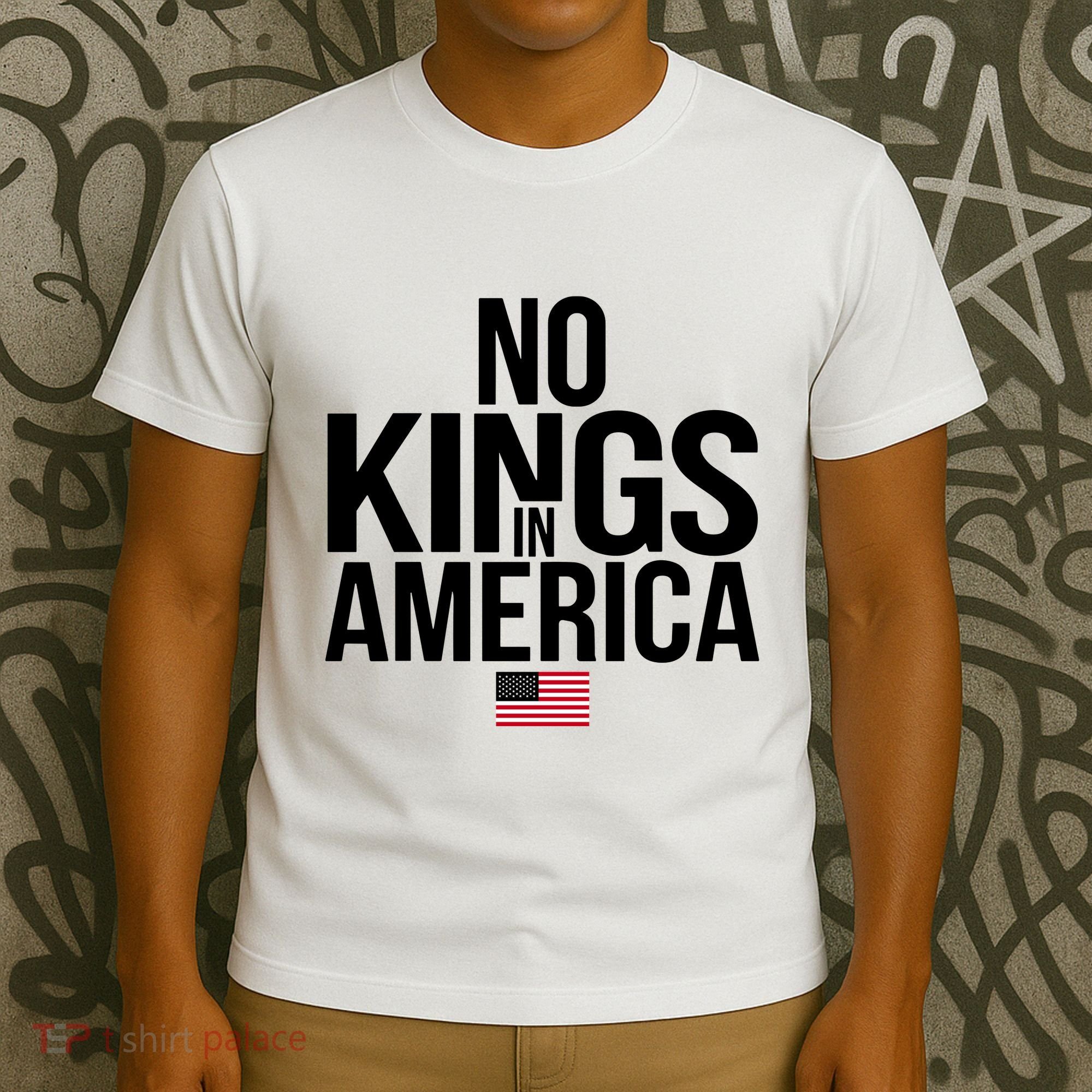 No Kings In America T-Shirt