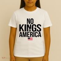 No Kings In America T-Shirt thumb 4