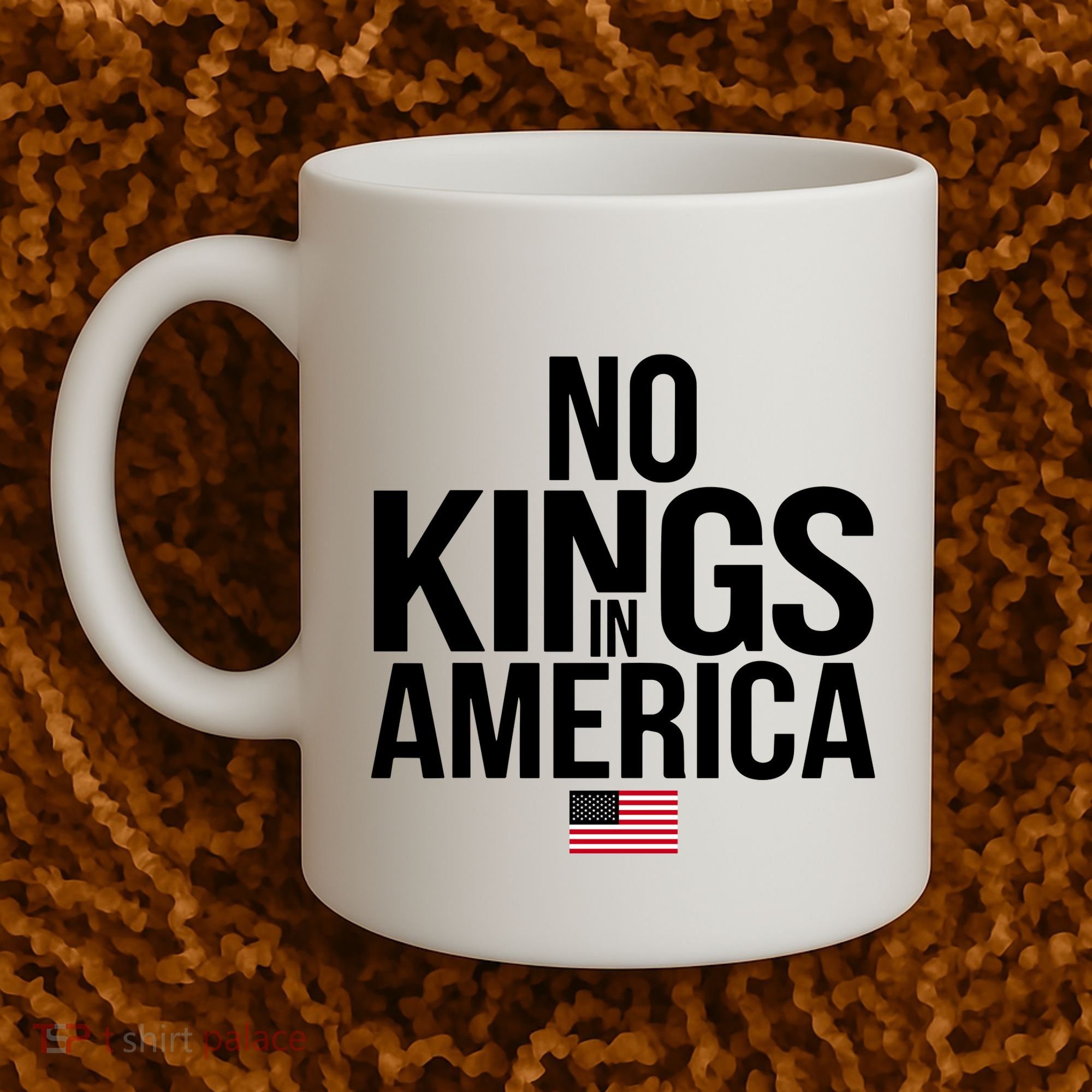 No Kings In America Coffee Mug