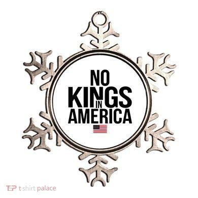 No Kings In America Ornament