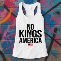 No Kings In America Women's Tank Top thumb 3